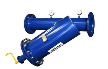 S304 / Automatischer Siebfilter SS316L halb, bürsten blaues Wasser-Behälter-Filter 